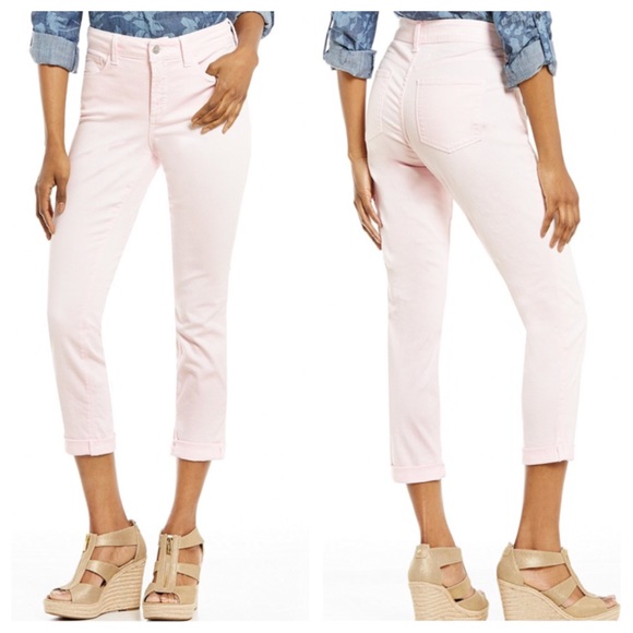 nydj alina convertible ankle jeans black